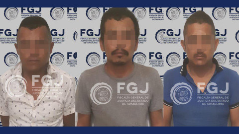 Tres sujetos vinculados a procesos por delito de extorsión agravada