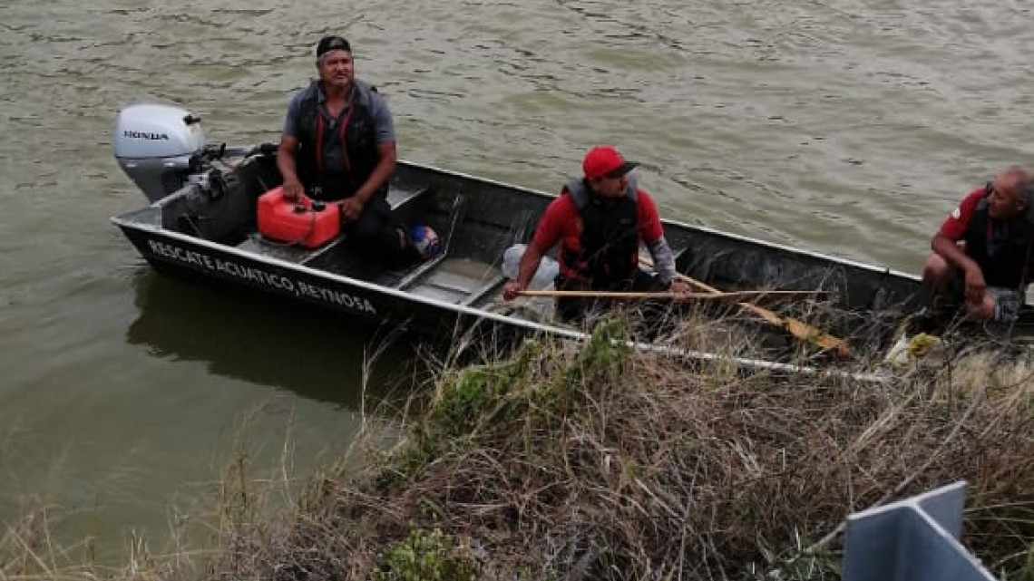 Busca Protección Civil de Reynosa a menor en las aguas del canal Rodhe