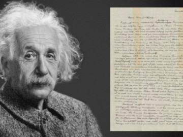 Dan a conocer carta de Einstein en la que niega la existencia de Dios