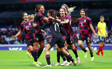 Se impone Selección Mexicana Femenil ante su similar de Colombia 