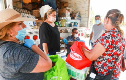 Supervisa Alcaldesa Maki Ortiz Programa Emergente de Canasta Básica