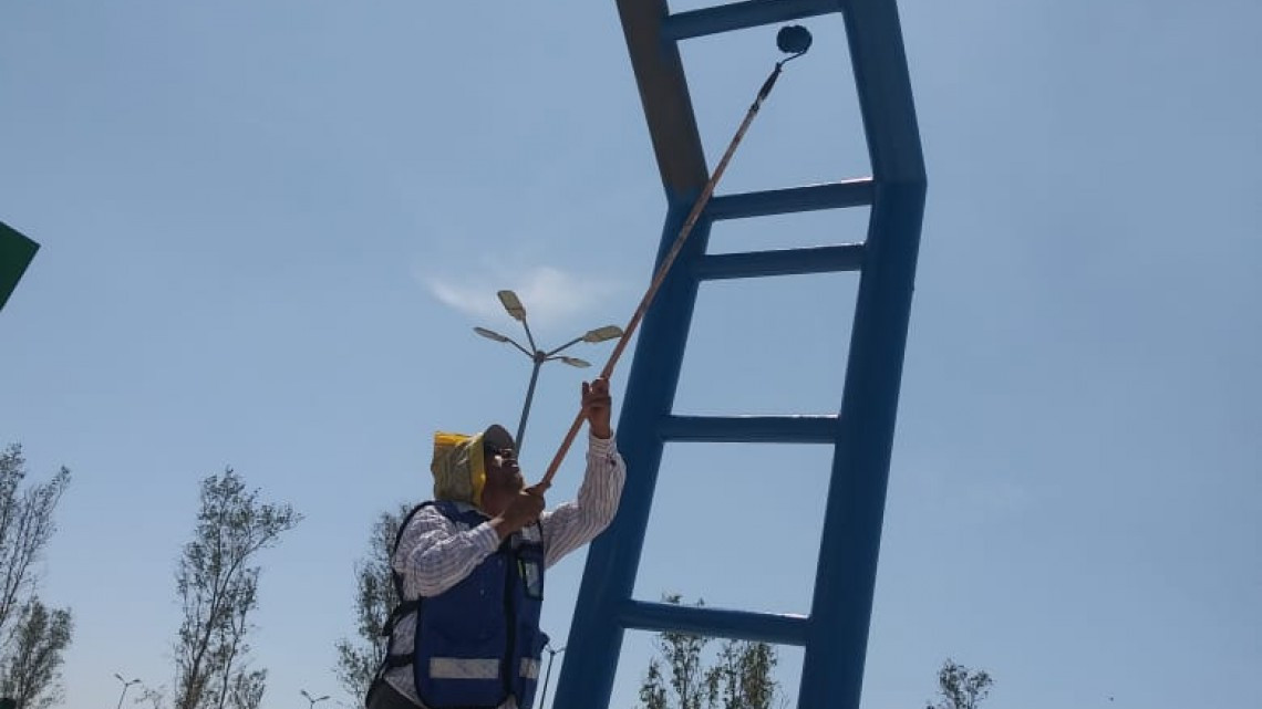 Se realiza reparación de caído en Fuentes Sección Lomas