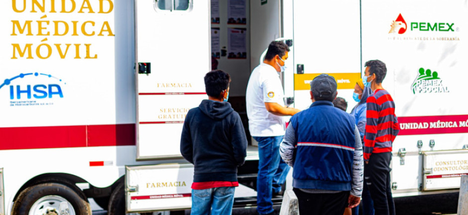 Realizarán en Matamoros Brigada Médica Móvil de Pemex 