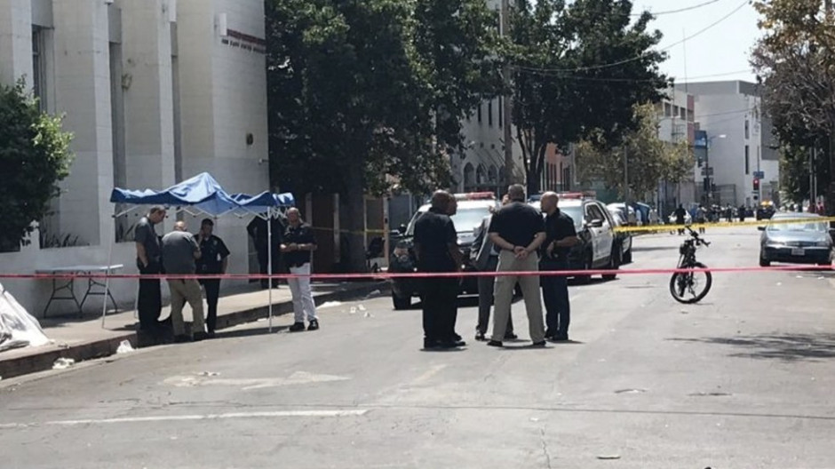4 heridos tras tiroteo en Los Ángeles