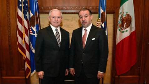 México y EU acuerdan combatir al crimen organizado