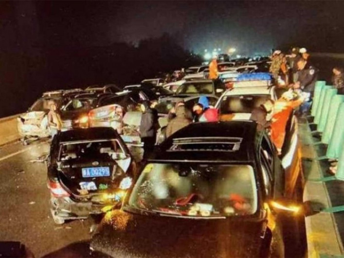 13 muertos tras varios choques en China