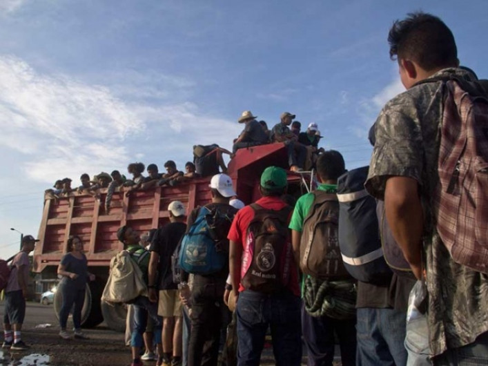 Ya viene la tercera caravana de migrantes