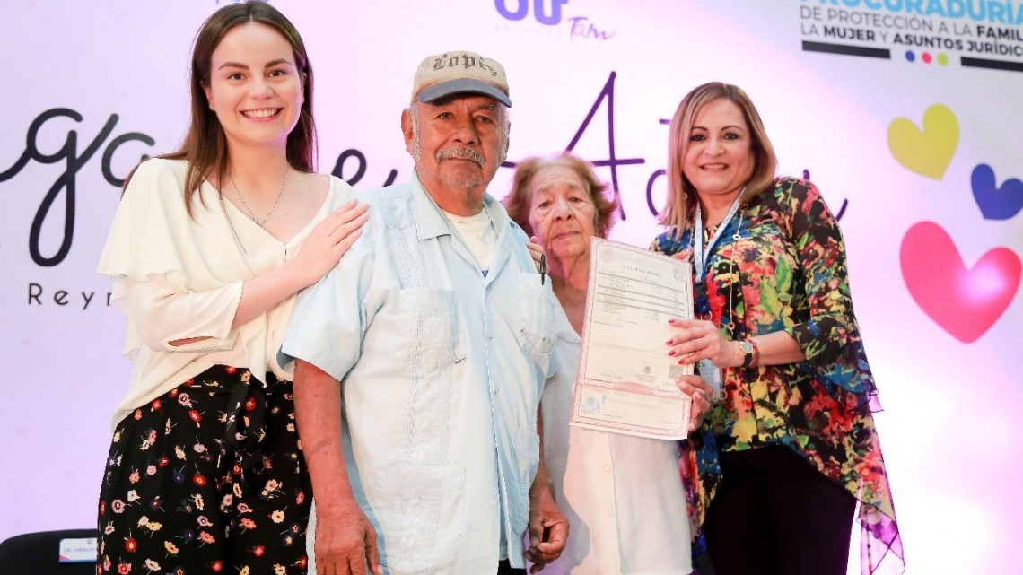 Se casan 200 parejas en Matrimonios Colectivos en Reynosa