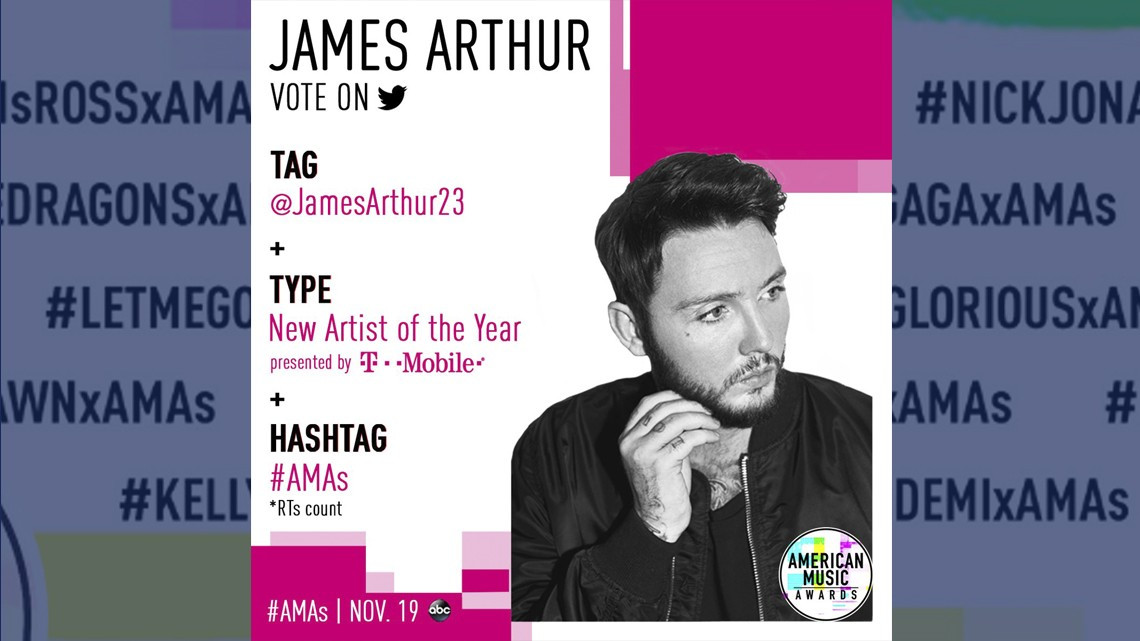 Estos son los nominados de los American Music Awards 2017