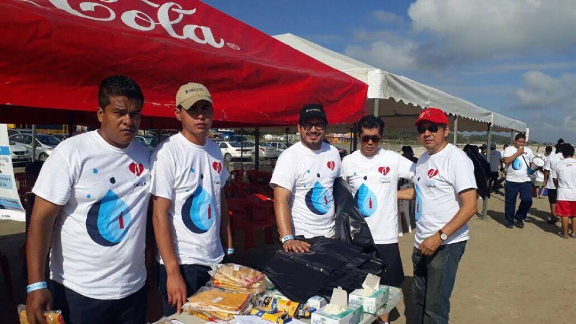 Realizan jornada de Limpieza y Embellecimiento en Playa Miramar 