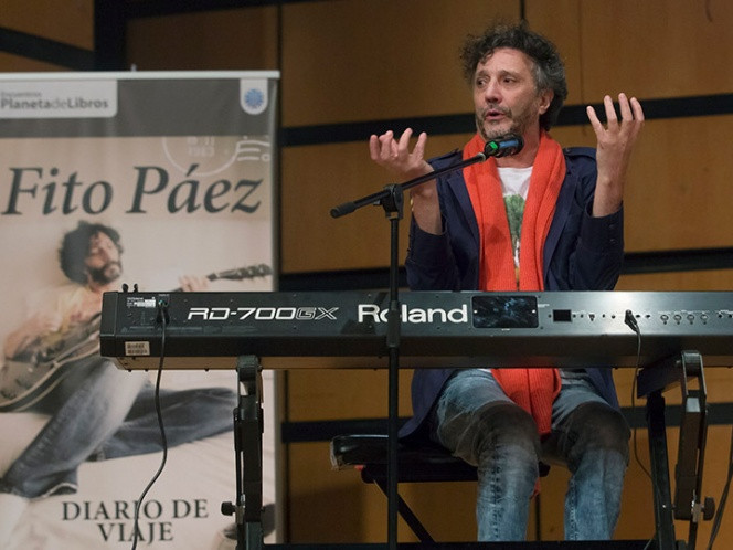 Fito Páez presenta su libro “Diario del Viaje”