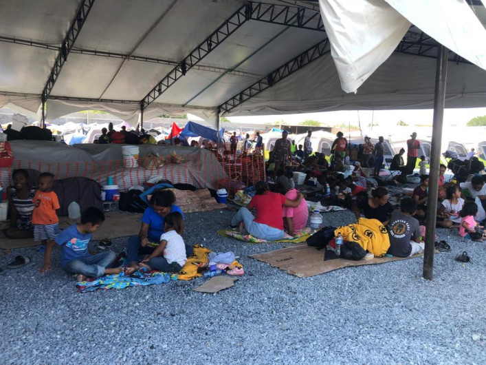 Incrementa población migrante en albergues 