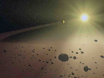 Anillos de polvo en Venus y Mercurio