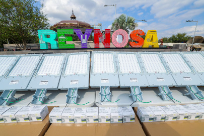 Instala Gobierno de Carlos Peña Ortiz 1,500 luminarias en Reynosa