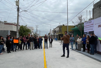 Destinan 3 mdp en pavimentación a colonia Lomas del Villar