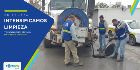 Ayuntamiento continúa con limpieza y drenaje