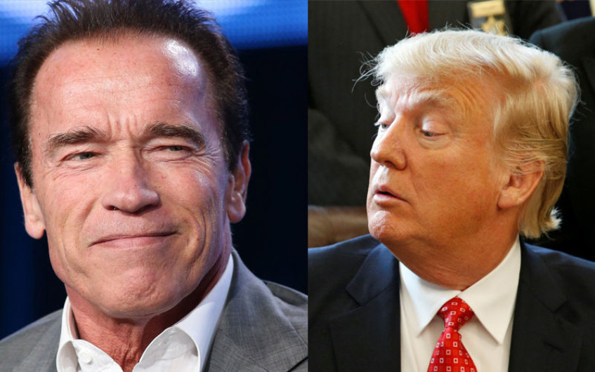 Schwarzenegger revela que quiso 'partirle la cara a Trump'