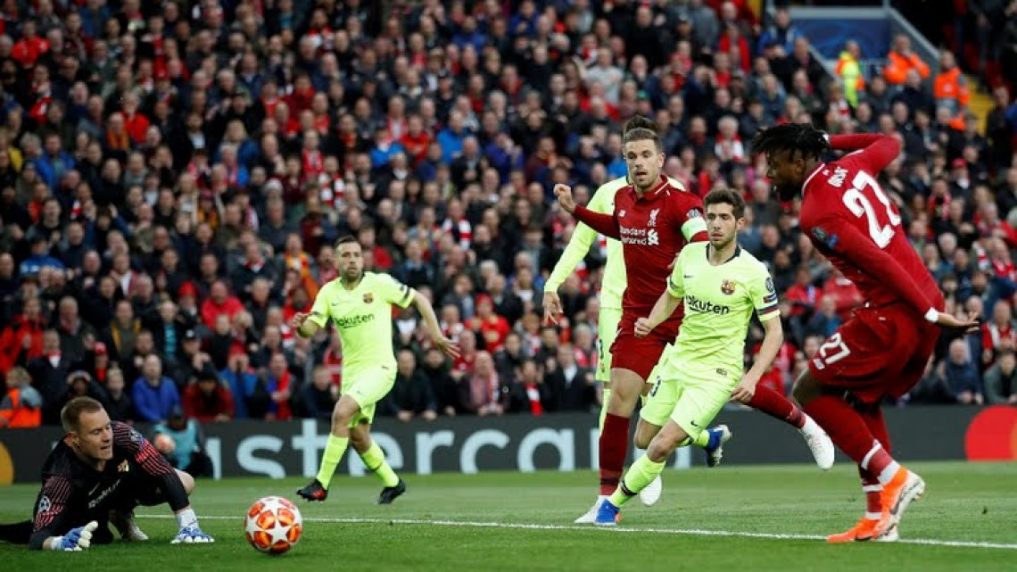 Remontada histórica del Liverpool sobre el Barcelona