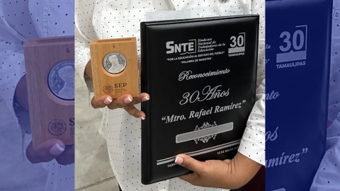 Convocan a docentes de Tamaulipas a recibir la medalla 'Maestro Rafael Ramírez' 2025