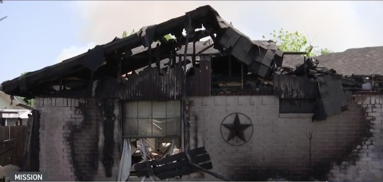 Familia de Mission pierde su hogar tras voraz incendio 
