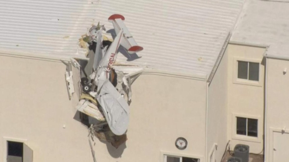 Avión se estrella en Aeropuerto de Arizona