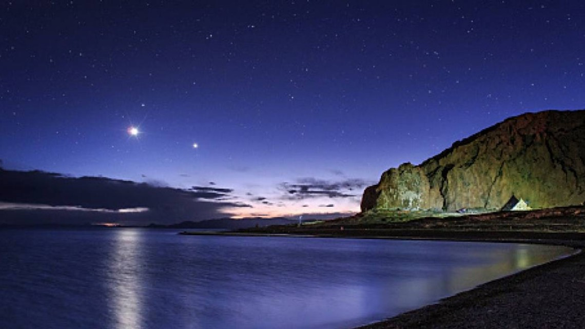 Júpiter y Venus se alinearán en la misma zona del cielo