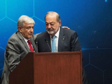 AMLO asegura que Carlos Slim se retirará durante su sexenio