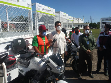 Se entrega equipo a 4 dependencias municipales de Matamoros