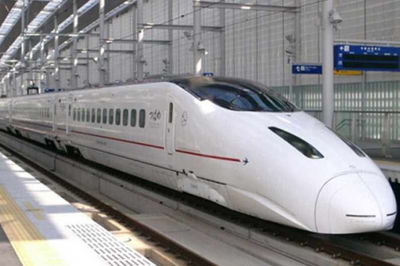 Texas Trabaja en el primer tren bala de Estados Unidos