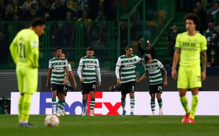 Adiós al Dortmund en Champions; los elimina el Sporting