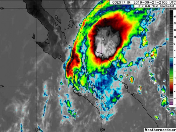 Alerta en Sonora ante llegada de tormenta tropical 'Lorena'