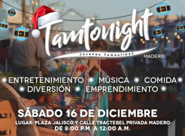 Jóvenes Tamaulipas invita a TamTonight  navideño
