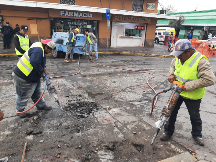 Avanzan obras de mejora en el acceso al Puente I 