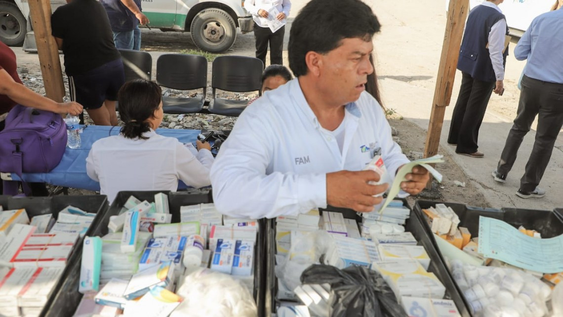 Continúa atención a familias de Reynosa tras inundaciones