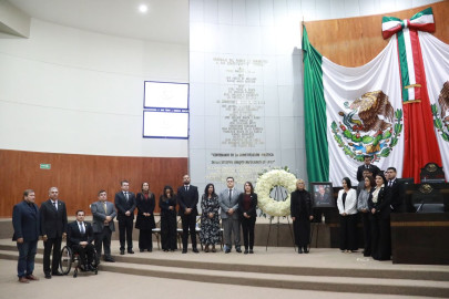 Rindió Congreso homenaje póstumo al Diputado Juan Ovidio 