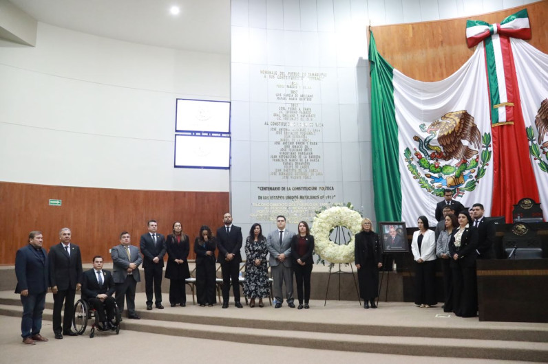 Rindió Congreso homenaje póstumo al Diputado Juan Ovidio 