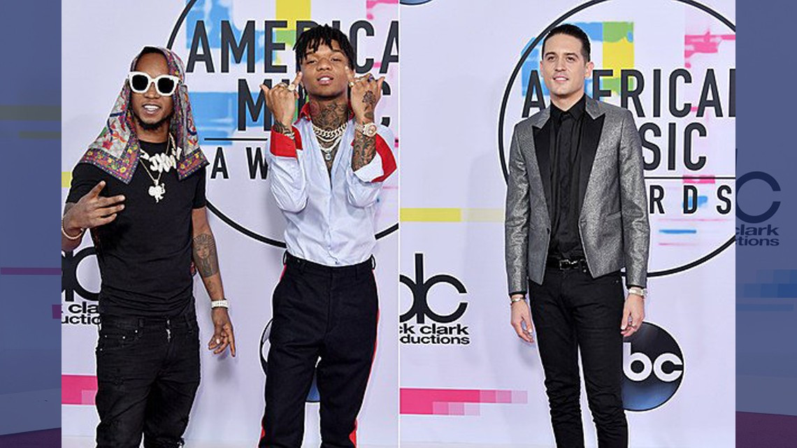 Así lucen los famosos en los American Music Awards