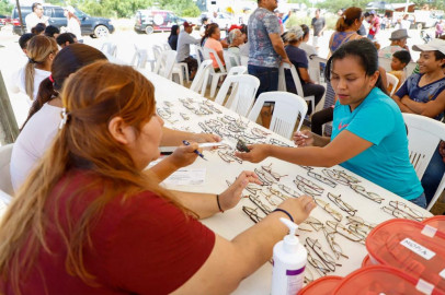 Recibieron familias de Nuevo México ITAVU apoyos del DIF y Municipio 