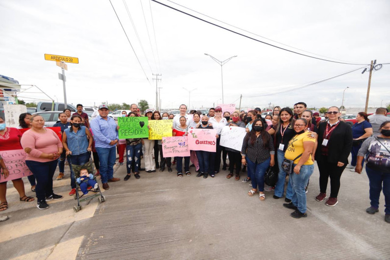 Beneficia Gobierno Municipal a más de 30 mil ciudadanos con obras de infraestructura al poniente de la ciudad 