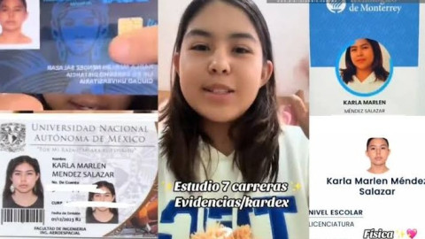 Mar Méndez: la joven que desafía los límites académicos con siete carreras universitarias