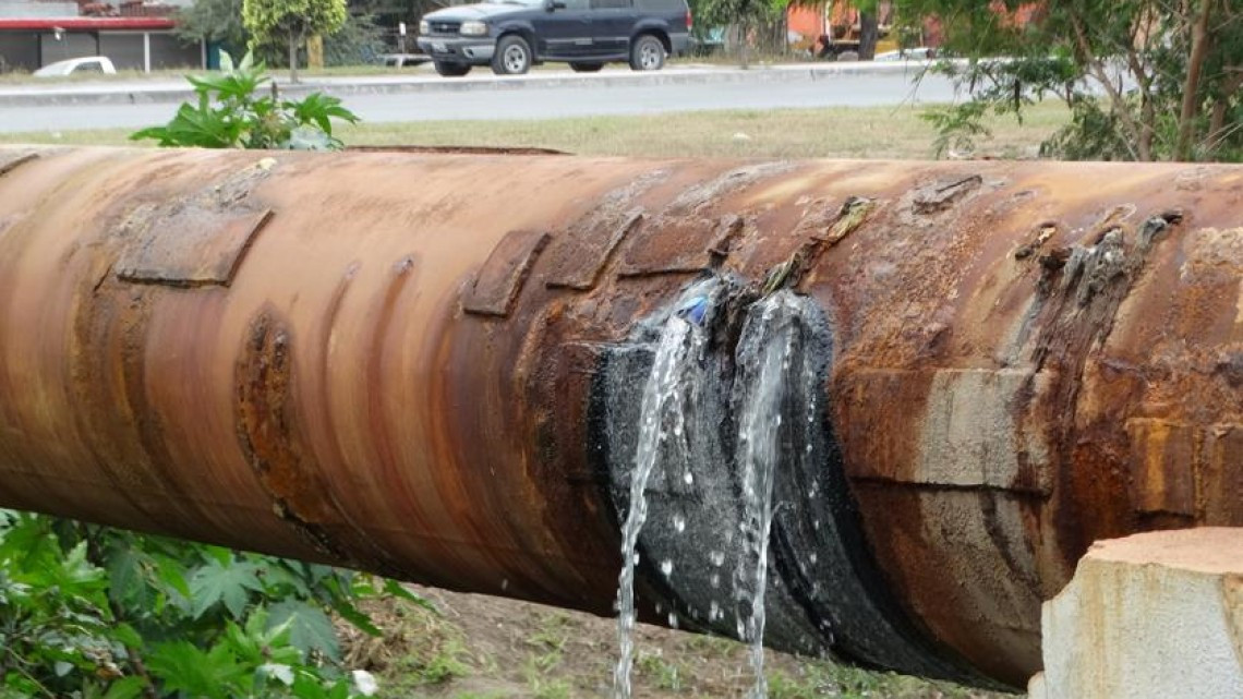Impactantes daños en la tubería de agua y drenaje en Matamoros: JAD