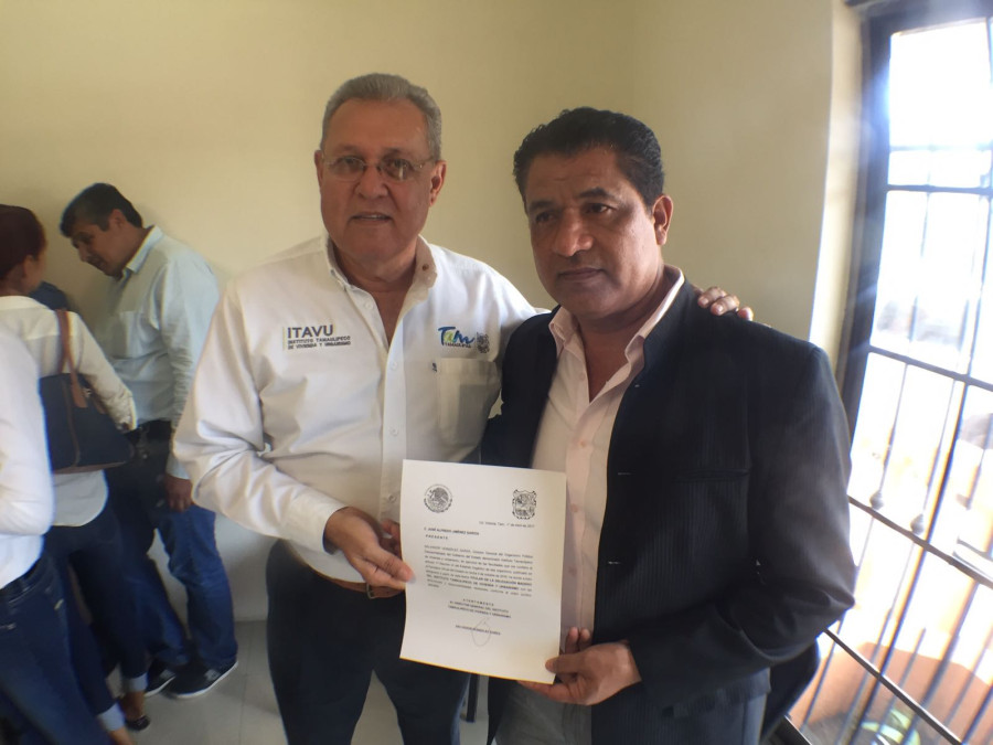 Asume José Alfredo Jimenez titularidad de Itavu en Madero