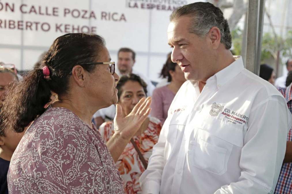 Adrián Oseguera cumple con más obras para los Maderenses