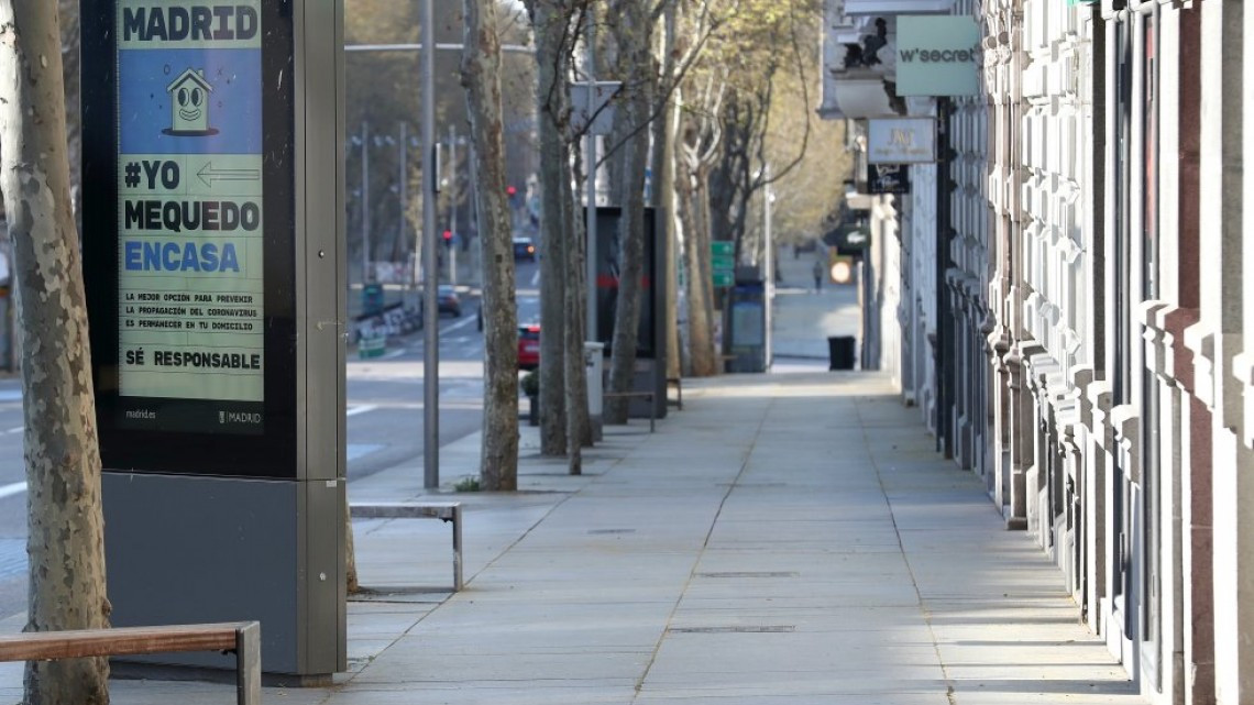 Así se vive la cuarentena en Madrid para evitar la  propagación del coronavirus