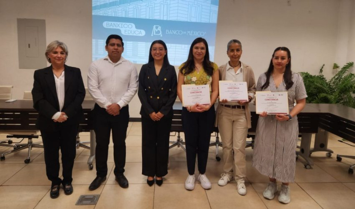 Capacita BANXICO a estudiantes de la UPV en finanzas y negocios