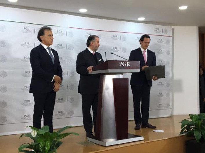 PGR entrega a Veracruz recursos desviados por Javier Duarte