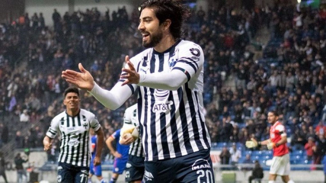 Rayados vence 1-0 al Cruz Azul en la semifinal de ida de Apertura 2018