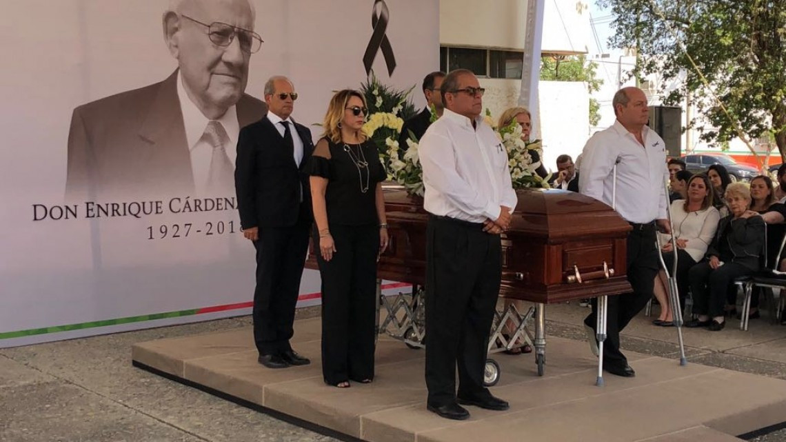 Despide el PRI al ex gobernador Enrique Cárdenas