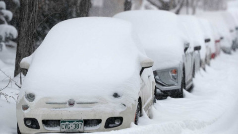 Tormenta invernal azota los EU
