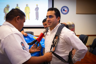 Se preparan Bomberos de Reynosa para Simulacro Binacional 2025 el próximo 18 de julio